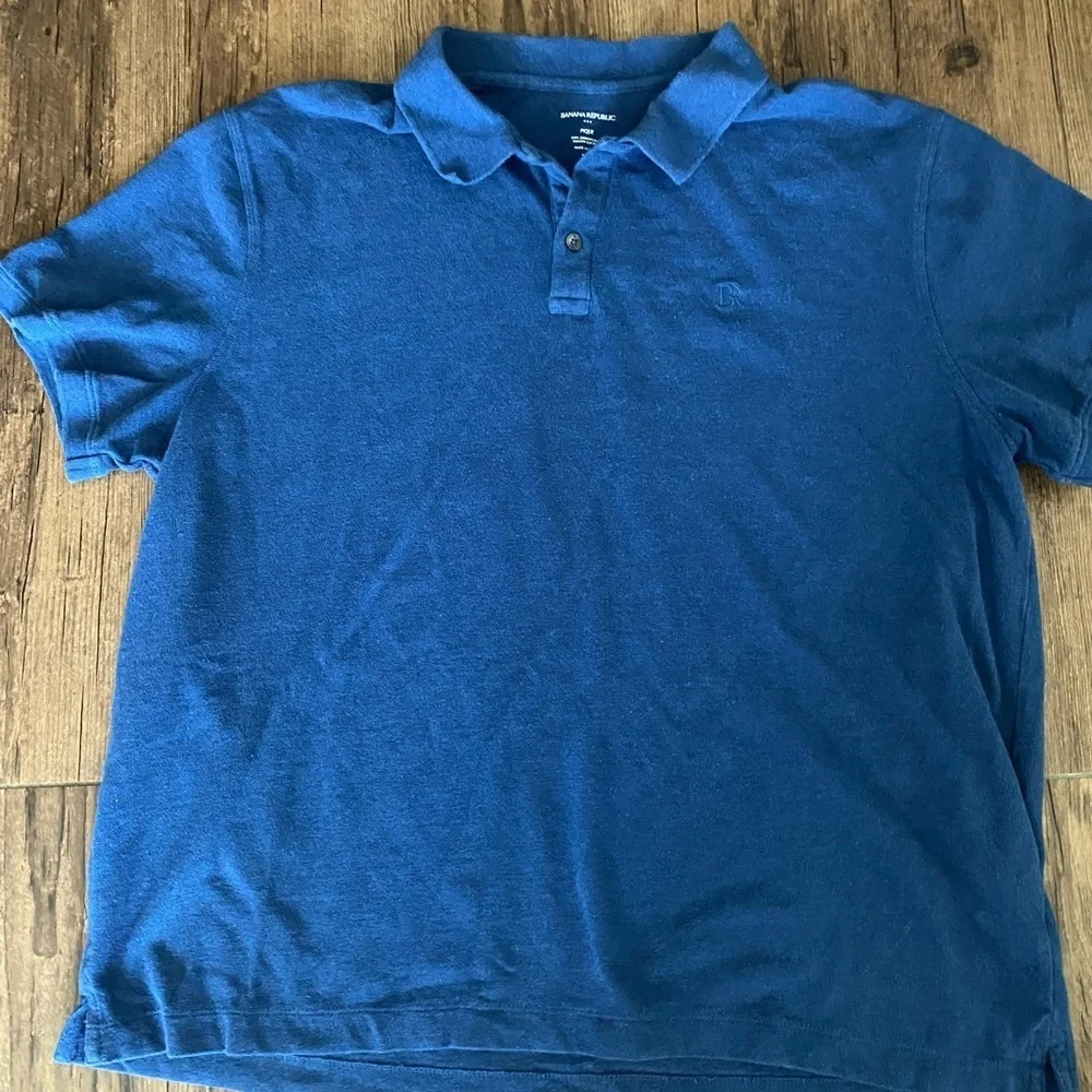 Banana Republic Navy Polo Shirt